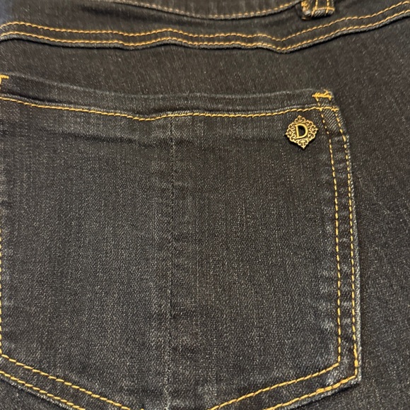 Democracy Dark Blue Flare Jeans - Picture 2 of 4